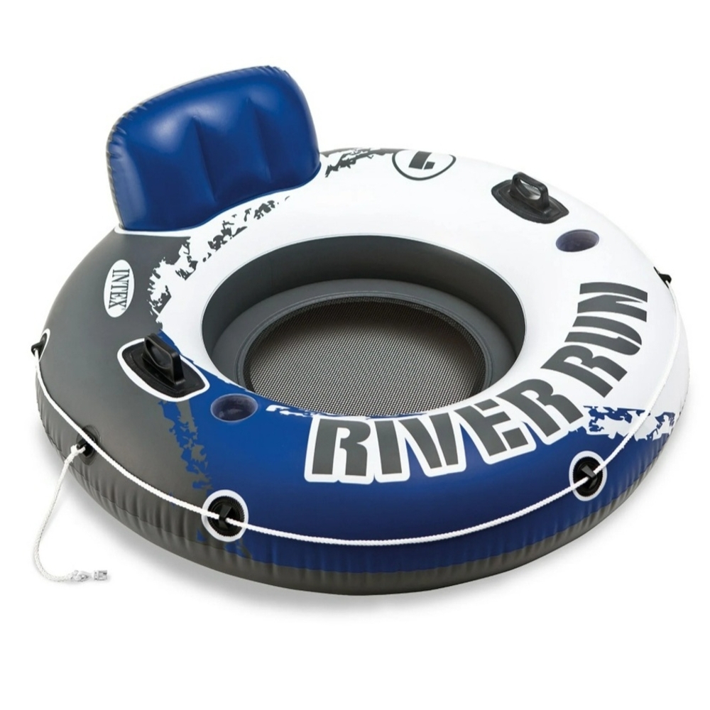 *NEW* Intex River Run 1 Person 53in Inflatable Floating Tube Raft